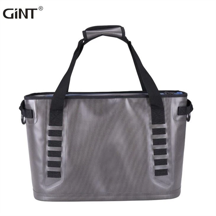 Simple Waterproof Insulated Food Beverage Soft-Sided Tote Ice Cooler Bag suppliers